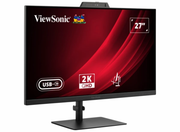 ViewSonic VG2741V-2K 27” 120Hz 4ms QHD USB-C Video Conferencing Monitor with Webcam Desktop Monitor ViewSonic
