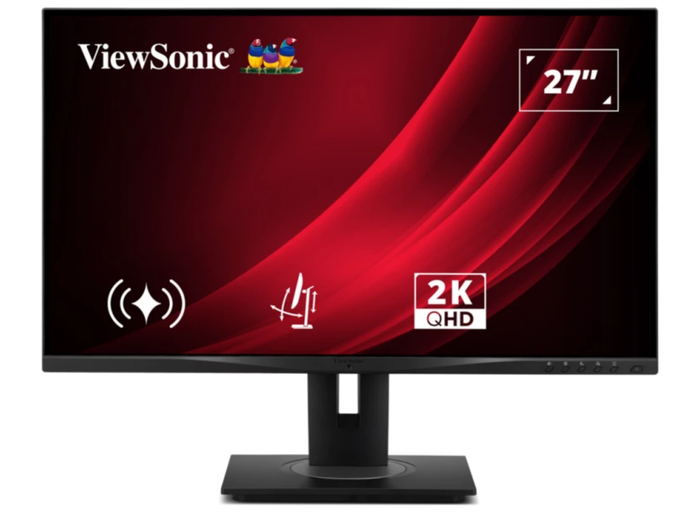 ViewSonic VG2748A-2K 27” 100Hz 5ms QHD Monitor with Intelligent Sensing Features Desktop Monitor ViewSonic