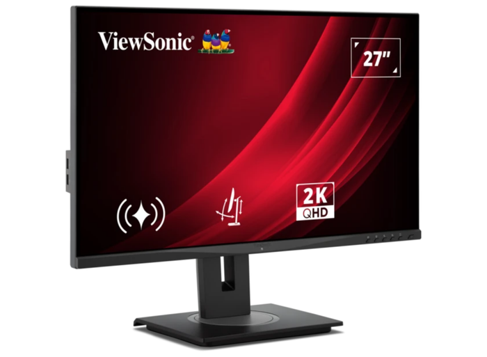 ViewSonic VG2748A-2K 27” 100Hz 5ms QHD Monitor with Intelligent Sensing Features Desktop Monitor ViewSonic