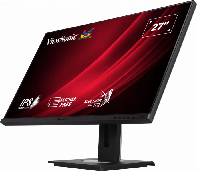 ViewSonic VG2748A-2 27" SuperClear® IPS Frameless Monitor with Advanced Ergonomics