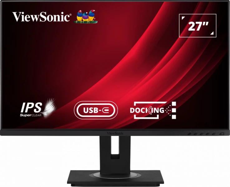 ViewSonic VG2756-2K 27" QHD Docking Monitor Desktop Monitor ViewSonic