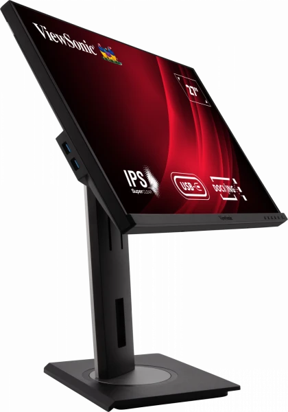 ViewSonic VG2756-2K 27" QHD Docking Monitor Desktop Monitor ViewSonic