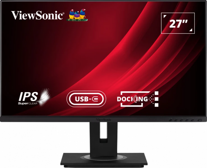 ViewSonic VG2756-4K 27” 4K Ultra HD Docking Monitor Desktop Monitor ViewSonic