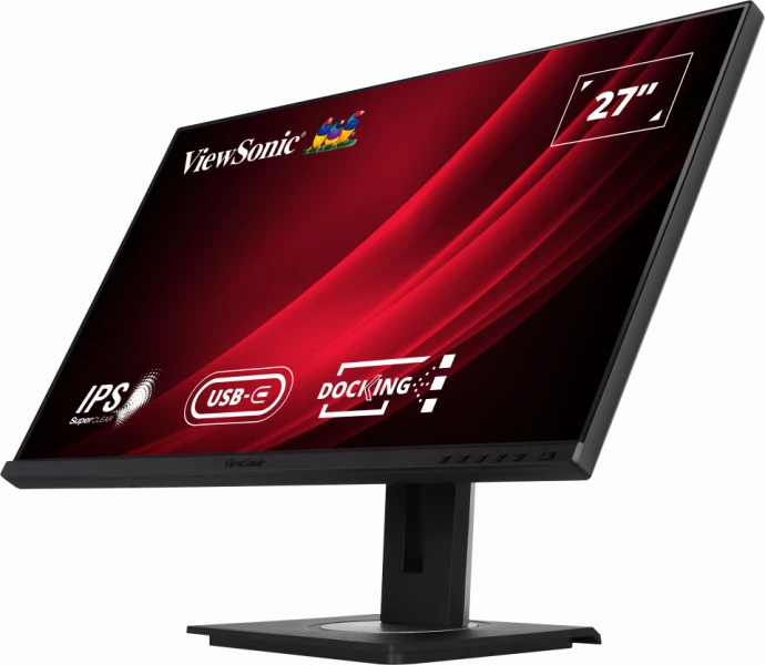 ViewSonic VG2756-4K 27” 4K Ultra HD Docking Monitor Desktop Monitor ViewSonic