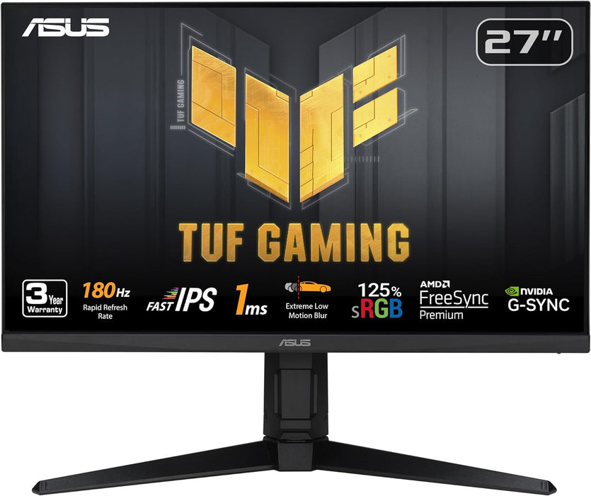 Asus 27" TUF Gaming 180Hz Fast IPS Gaming Monitor | VG279QL3A