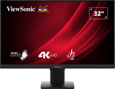 ViewSonic VG3208-4K 32” 4K UHD Monitor with HDR 10 and Dual HDMI and DisplayPort ViewSonic Computer Monitors ViewSonic