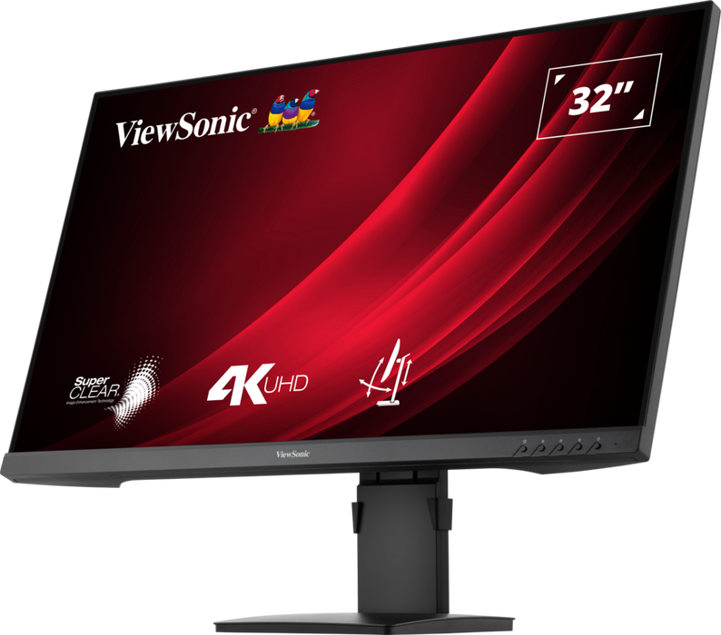 ViewSonic VG3208-4K 32” 4K UHD Monitor with HDR 10 and Dual HDMI and DisplayPort ViewSonic Computer Monitors ViewSonic