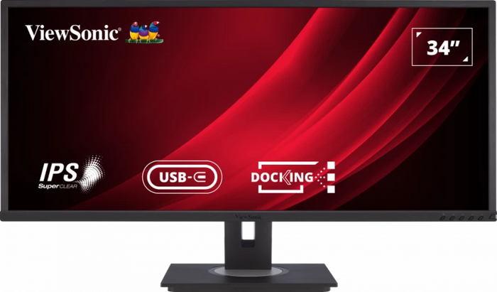 ViewSonic VG3456 34" WQHD Docking Monitor Desktop Monitor ViewSonic