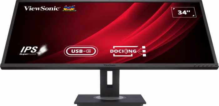 ViewSonic VG3456 34" WQHD Docking Monitor Desktop Monitor ViewSonic