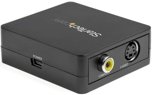 StarTech VGA to RCA and S-Video Converter | VGA2VID2 Video Signal Converter Startech