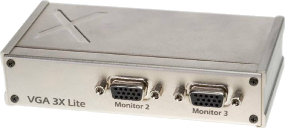 SY Electronics 3-Way VGA Lite Splitter with Cascade Support | CX-0S-VGAL-3 Video Splitters SY Electronics
