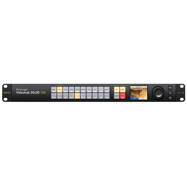 Blackmagic Design Videohub 20x20 12G | VHUBSMAS12G2020