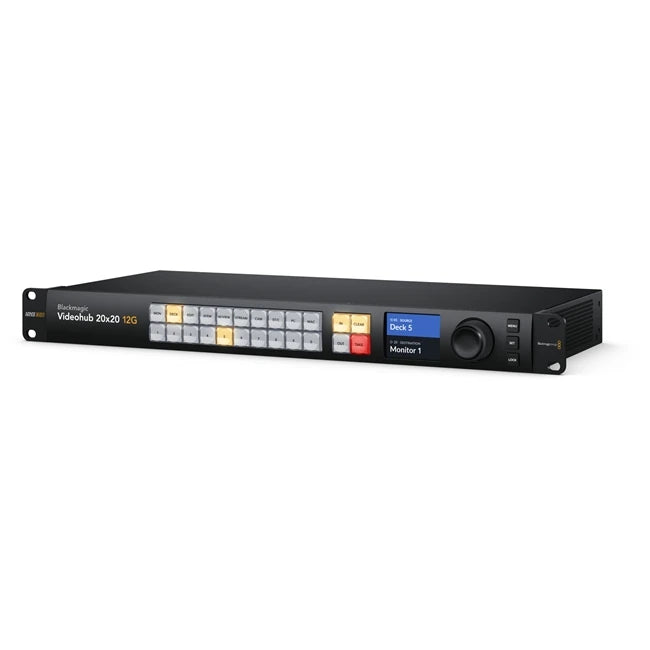 Blackmagic Design Videohub 20x20 12G | VHUBSMAS12G2020