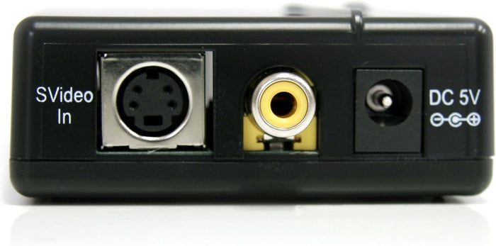 Startech Composite and S-Video to HDMI Converter with Audio - TAA | VID2HDCON Video Signal Converter Startech