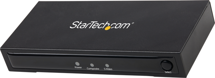 StarTech S-Video or Composite to HDMI Converter with Audio | VID2HDCON2 Video Signal Converter Startech