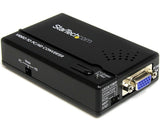 StarTech Composite and S-Video to VGA Video Scan Converter | VID2VGATV2