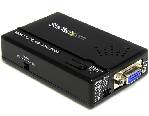 StarTech Composite and S-Video to VGA Video Scan Converter | VID2VGATV2 Video Signal Converters Startech
