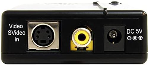 StarTech Composite and S-Video to VGA Video Scan Converter | VID2VGATV2 Video Signal Converter Startech