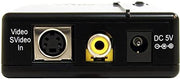 StarTech Composite and S-Video to VGA Video Scan Converter | VID2VGATV2 Video Signal Converter Startech
