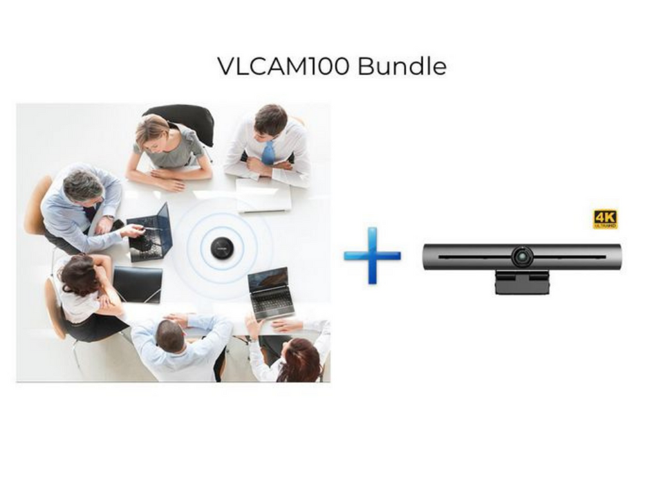 Vivolink 4K Conferencing Camera and VLSP20 Speakerphone - VLCAM100-ULTIMATE