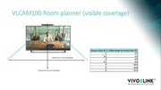 Vivolink 4K Camera For Video Conferencing | VLCAM100 Video Conferencing System Vivolink