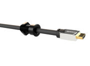 Vivolink Desk Cable Grommet, Black Aluminum, 22mm Cutout for Up to 35mm Desk Plates | VLDG22-B Cable Accessory Vivolink