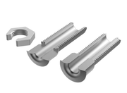 Vivolink Solution for cables through desks aluminium large up to 55mm | VLDG22L Cable Accessory Vivolink