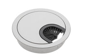 Vivolink Desk Grommet, 60mm Aluminum Cable Organizer for Conference Tables | VLDG60 Cable Accessory Vivolink