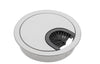 Vivolink Desk Grommet, 60mm Aluminum Cable Organizer for Conference Tables | VLDG60