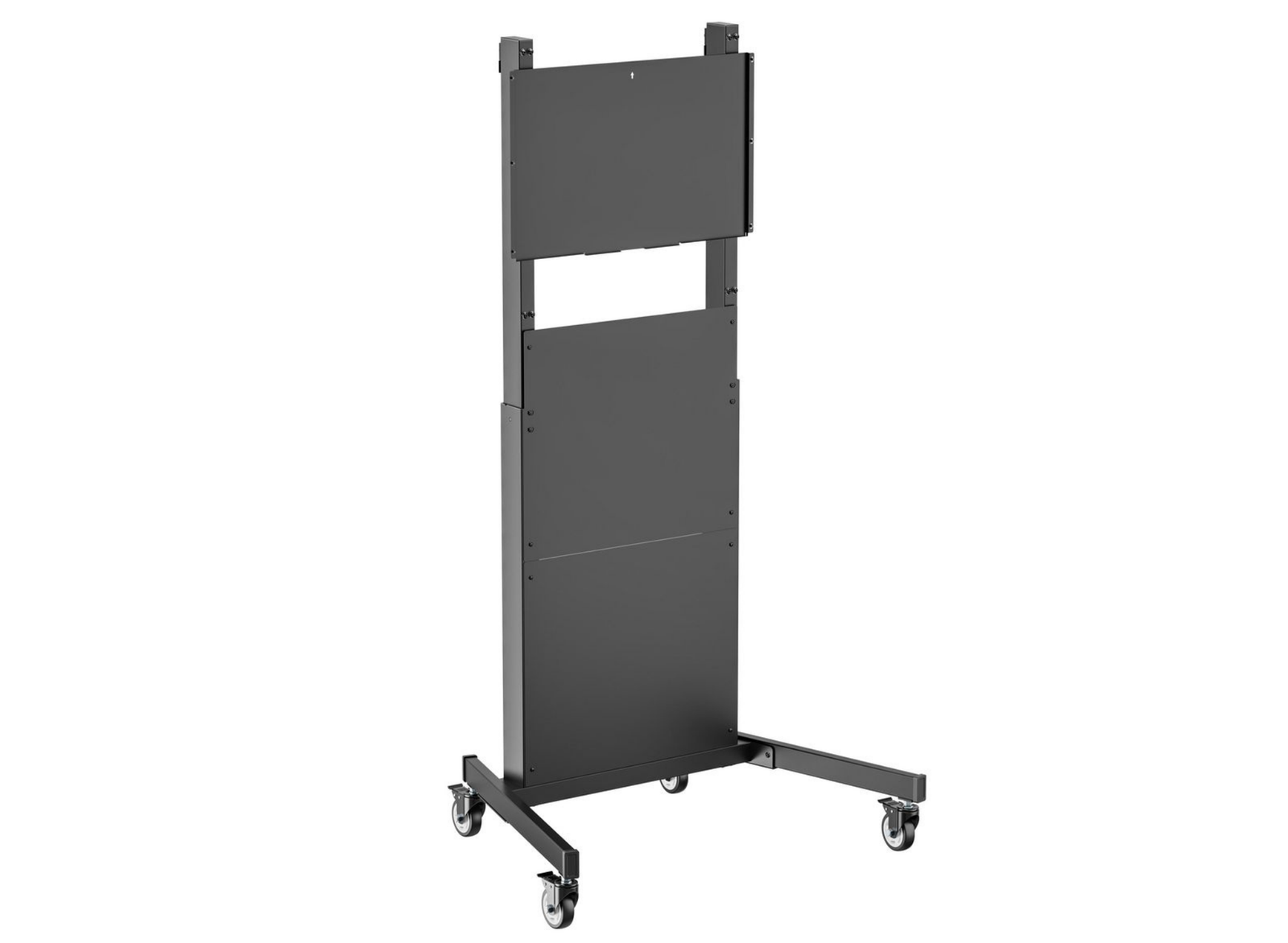 Vivolink FlexiLift Mobile Display Stand with 4" Casters – Fits Up to 75" Screens | VLFS-FLEXI Mobile Trolley Vivolink
