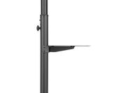 Vivolink Pro Mobile TV Stand with Shelf, Height Adjustable For Up To 65" Screens | VLFS3266C Mobile Trolley Vivolink