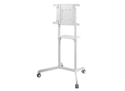 Vivolink Mobile Rotating TV Stand with Lockable Storage, For 37"-70" Screens | VLFS3770 Mobile Trolley Vivolink