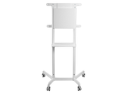 Vivolink Mobile Rotating TV Stand with Lockable Storage, For 37"-70" Screens | VLFS3770 Mobile Trolley Vivolink