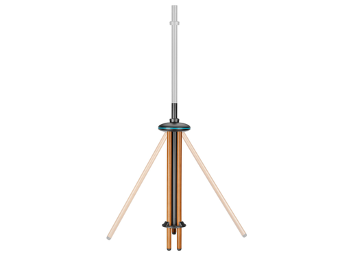 Vivolink Pro Foldable TV Floor Stand with Carry Bag For Up To 70" Screens | VLFS4365 TV Mounts & Stands Vivolink