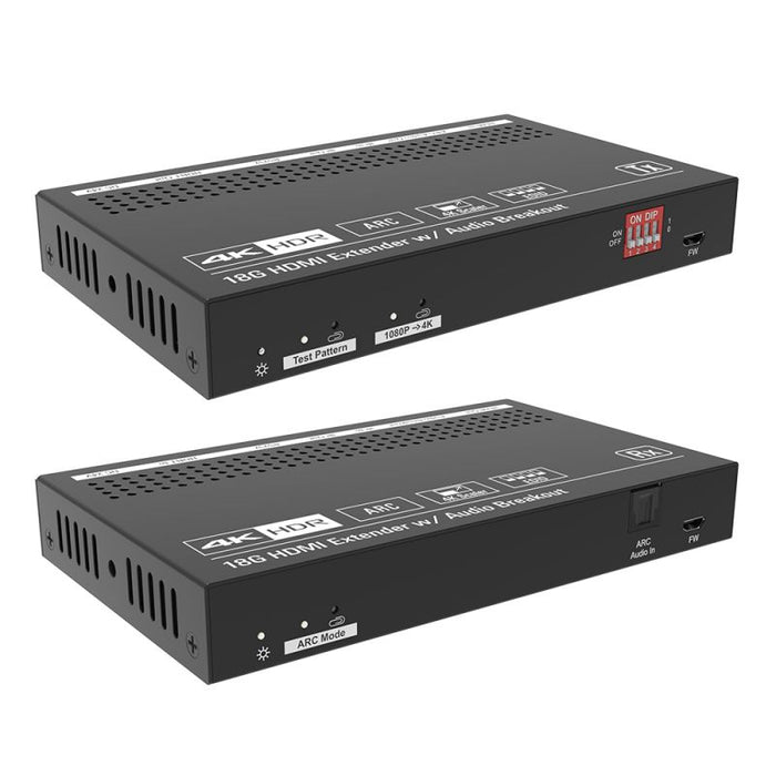 Vivolink HDBaseT Extender Kit HDMI 2.0 18Gbps /w Audio Breakout | VLHDMIEXTHDB2.0S AV Extender Vivolink