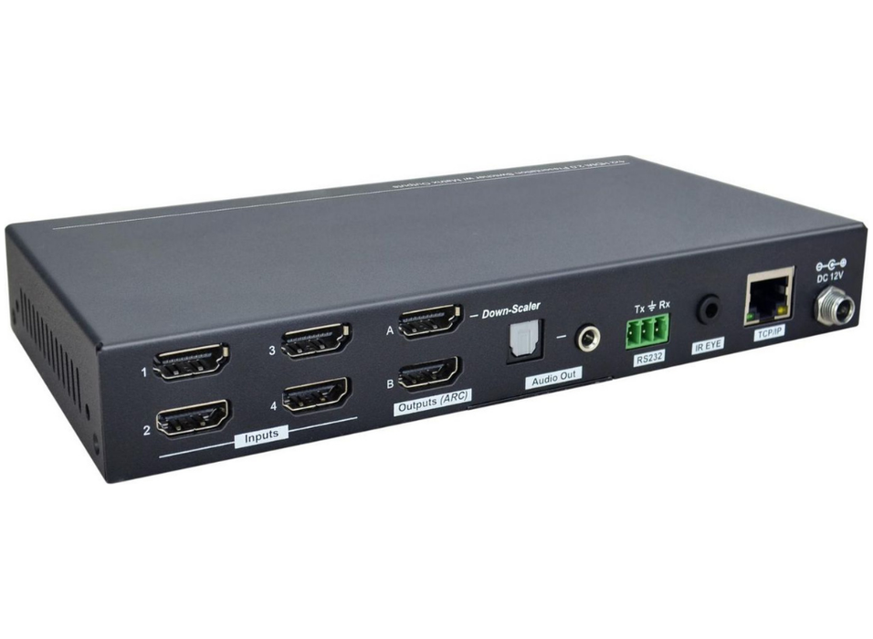 Vivolink HDMI 2.0 4x2 4K@60Hz 18Gbps HDCP 2.2 SPDIF | VLHDMIMAT4X2RS Vivolink AV Matrix Vivolink