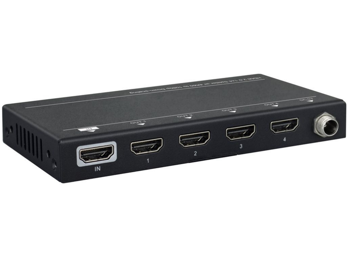 Vivolink 1x4 4K@60Hz HDMI Splitter | VLHDMISP1X4 Splitter Vivolink