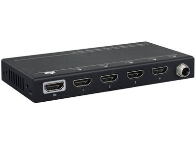 Vivolink 1x4 4K@60Hz HDMI Splitter | VLHDMISP1X4 Video Splitter Vivolink