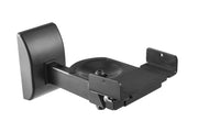 Vivolink Universal Speaker Wall Mount Set, Tilt & Swivel, 15kg Capacity, Black, 2pcs | VLMSP15 Speaker Accessory Vivolink