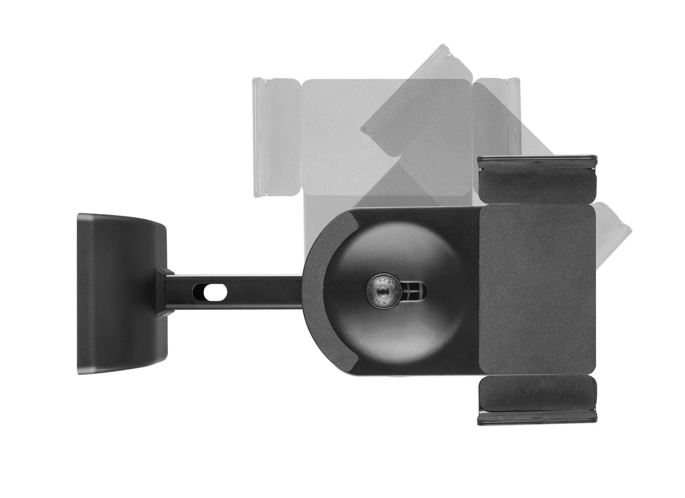 Vivolink Universal Speaker Wall Mount Set, Tilt & Swivel, 15kg Capacity, Black, 2pcs | VLMSP15 Speaker Accessory Vivolink