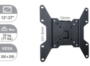 Vivolink Pro Small Fixed Wall Mount, For 13"-37" Screens, Max 35 kg | VLMW1337 Wall Mount Bracket Vivolink