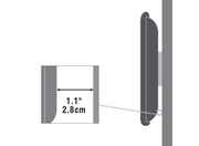 Vivolink Pro Large Wall Mount For 42"-80" Screens, Max 80kg | VLMW4280 Wall Mount Bracket Vivolink