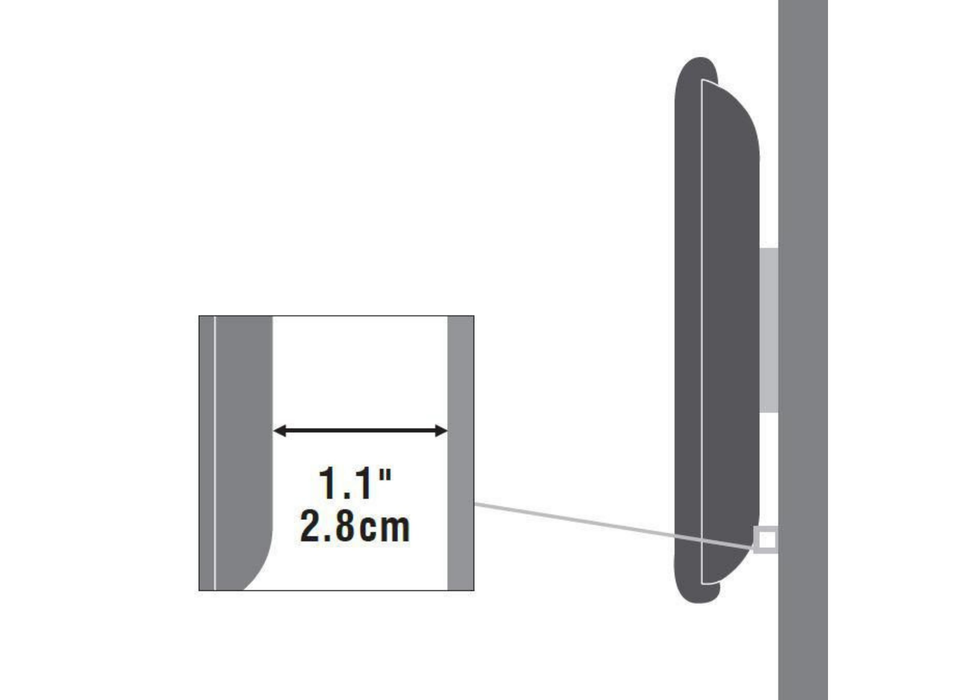 Vivolink Pro Large Wall Mount For 42"-80" Screens, Max 80kg | VLMW4280 TV Mounts & Stands Vivolink