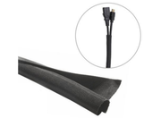 Vivolink Self-Wrapping Cable Sock, 25m Roll, Ø10mm, Black | VLSC102500B Cable Accessory Vivolink