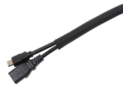 Vivolink Flexible Cable Sock Ø25mm Black, 25m Roll | VLSC252500 Cable Accessory Vivolink