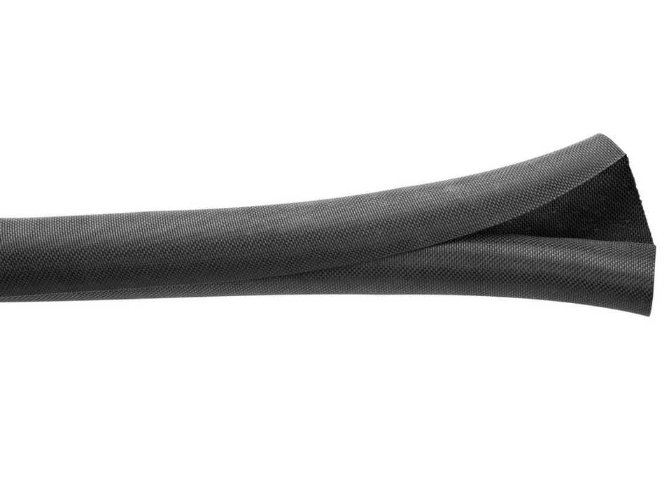 Vivolink Flexible Cable Sock Ø25mm Black, 25m Roll | VLSC252500 Cable Sleeves Vivolink