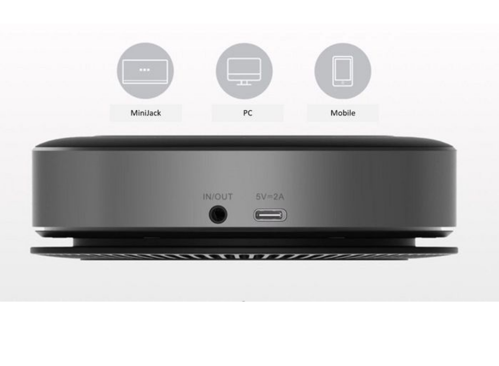 Vivolink Bluetooth Speakerphone For Conference | VLSP20 Audio Conferencing System Vivolink