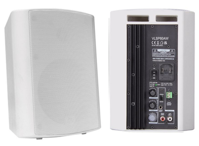 Vivolink Active Speaker Set 2x30W 5.25" Stereo Speakers – White | VLSP60AW Loudspeaker Vivolink