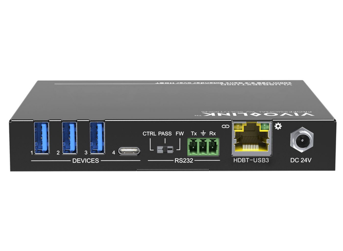 Vivolink 100m USB 3.2 Gen1 Extender over HDBaseT Receiver | VLUSB3EXT100D AV Extender Vivolink