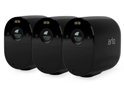 Arlo Essential Outdoor Security Camera - 3 Camera Kit | VMC2330B-100EUS Security Camera Arlo